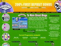 Main Street Bingo Lobby
